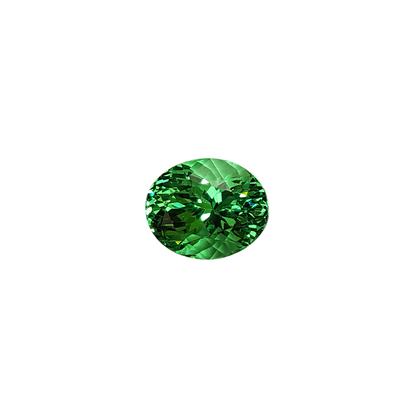 5.54ct Oval Mint Tsavorite Garnet