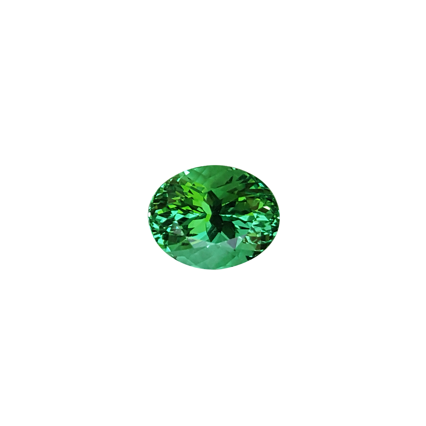 5.54ct Oval Mint Tsavorite Garnet