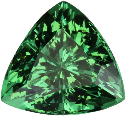 7.53ct Trillion Mint Tsavorite