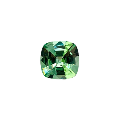 4.01ct Cushion Mint Garnet