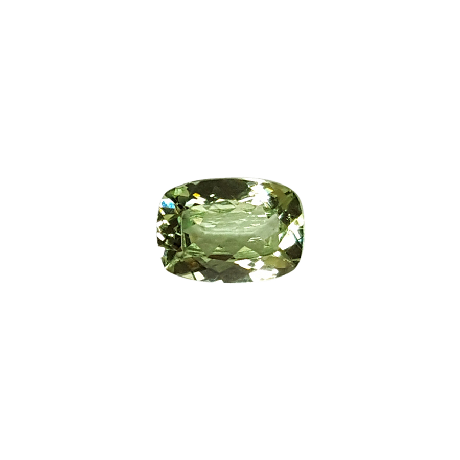 3.41ct Cushion Mint Garnet