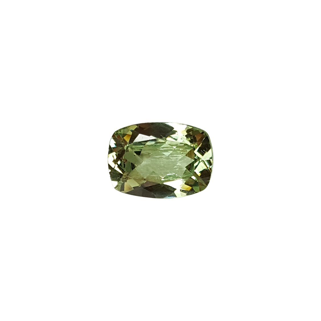 3.41ct Cushion Mint Garnet