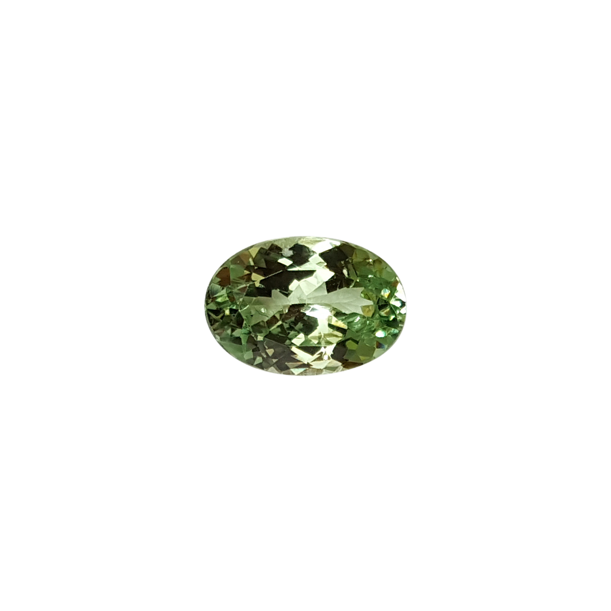 3.73ct Oval Mint Garnet