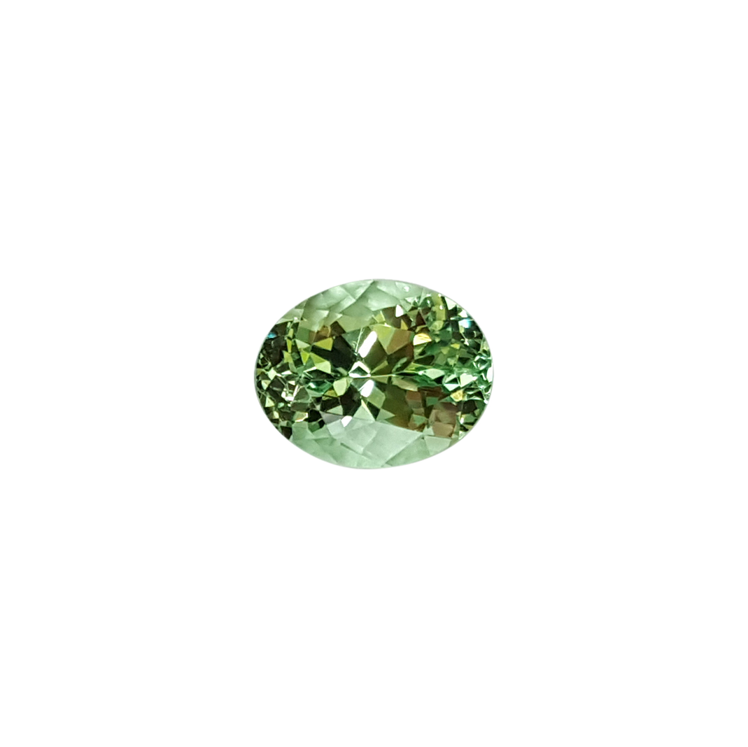 9.8x7.8mm Oval Mint Garnet