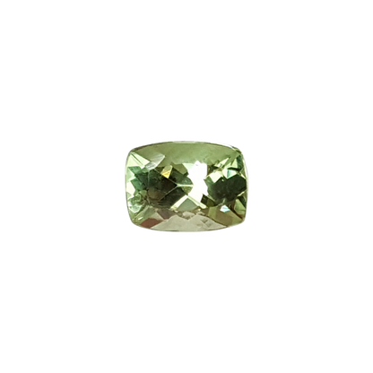 8.1x6mm Cushion Mint Garnet