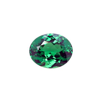 2.83ct Oval Gem Quality - Fine Intense Green Tsavorite
