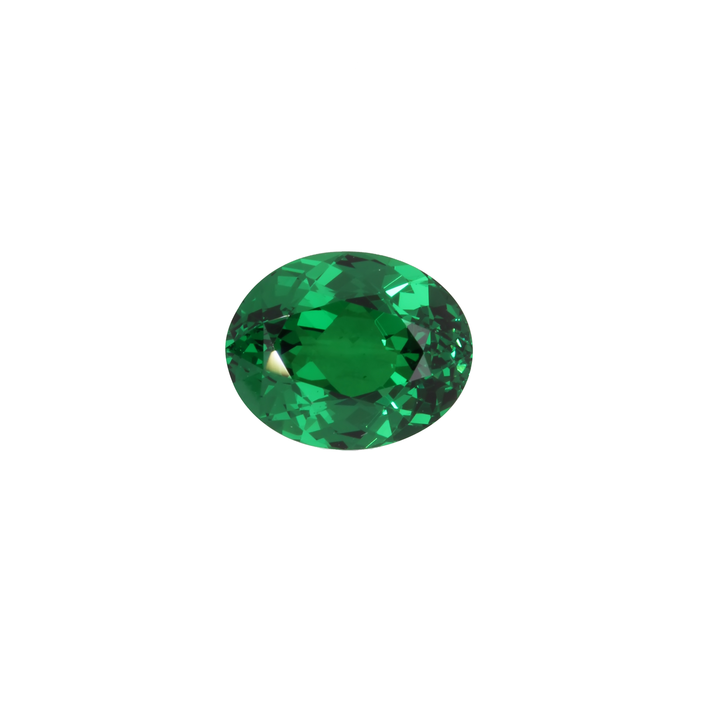 2.83ct Oval Gem Quality - Fine Intense Green Tsavorite