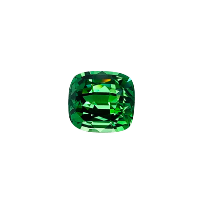 2.48ct Cushion Fine Intense Green Tsavorite