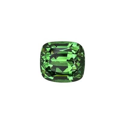 2.48ct Cushion Fine Intense Green Tsavorite