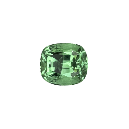 2.03ct Cushion Light Mint Green Tsavorite