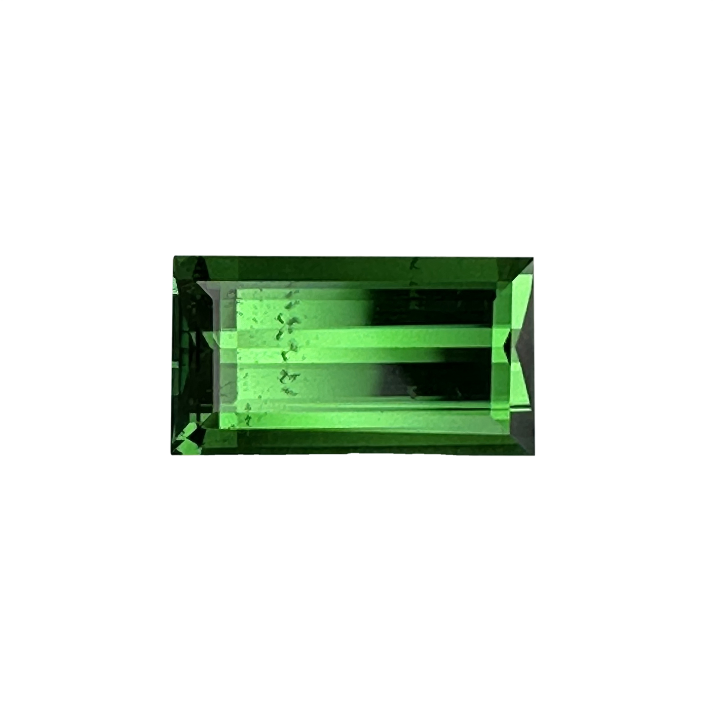 2.16ct Baguette Fine Intense Green Tsavorite