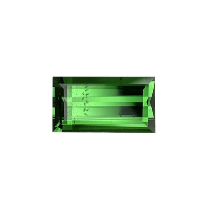 2.16ct Baguette Fine Intense Green Tsavorite