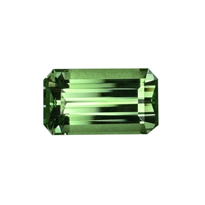 3.11ct Emerald Cut Bright Green Tsavorite