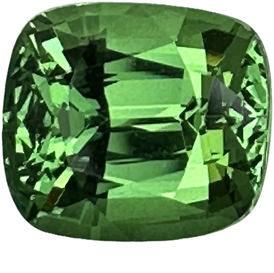 2.24ct Cushion Bright Green Tsavorite