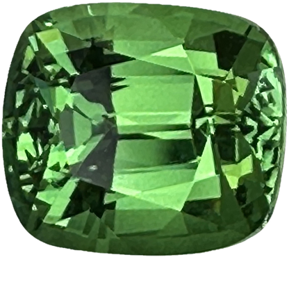 2.24ct Cushion Bright Green Tsavorite