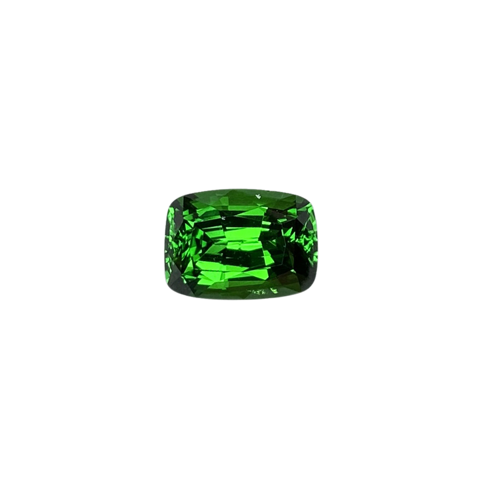 Cushion Gem Quality - Fine Intense Green Tsavorite
