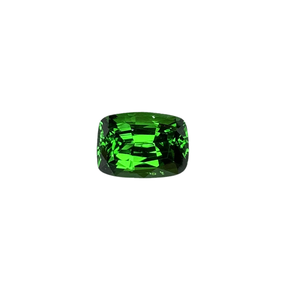 Cushion Gem Quality - Fine Intense Green Tsavorite