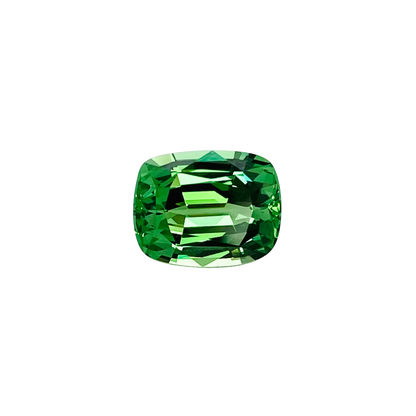 2.84ct Cushion Bright Green Tsavorite
