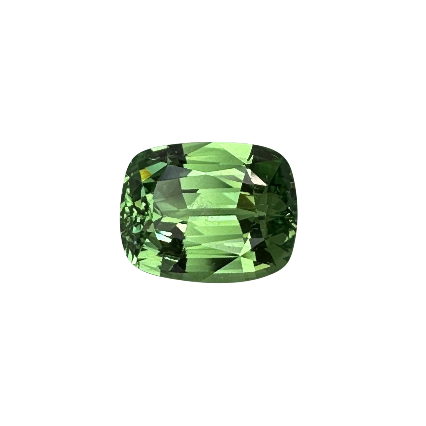 2.84ct Cushion Bright Green Tsavorite
