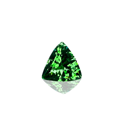 3.75ct Trillion Bright Green Tsavorite