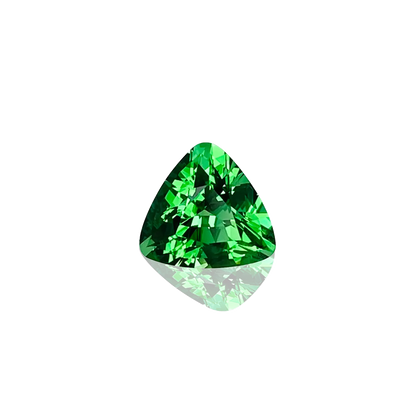 7.5mm Trillion Fine Mint Green Tsavorite
