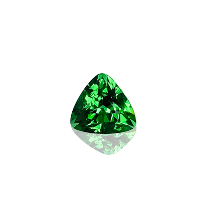 7.5mm Trillion Fine Mint Green Tsavorite
