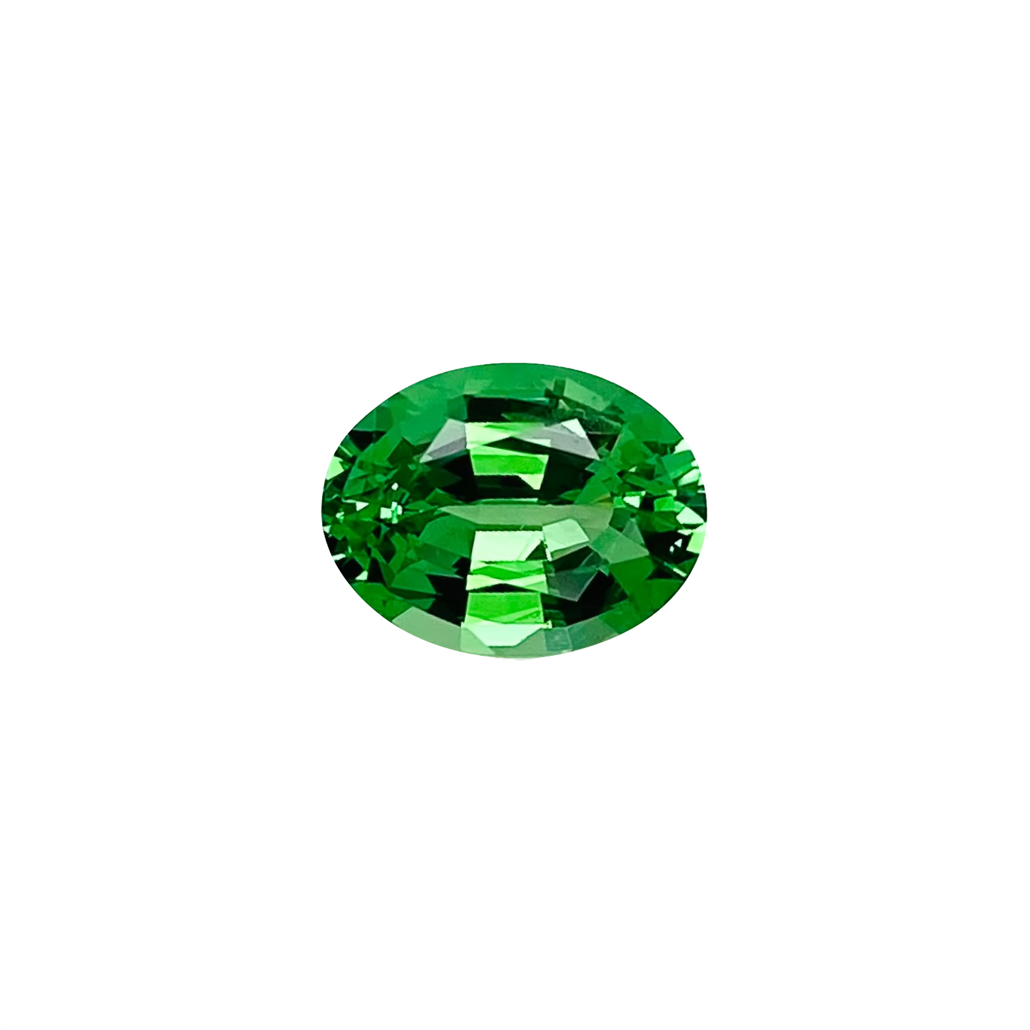 2.13ct Oval Bright Green Tsavorite