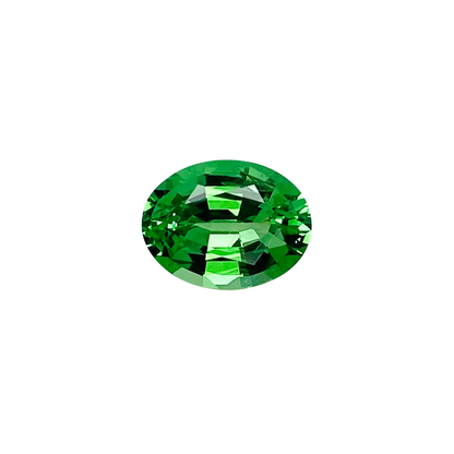 2.13ct Oval Bright Green Tsavorite