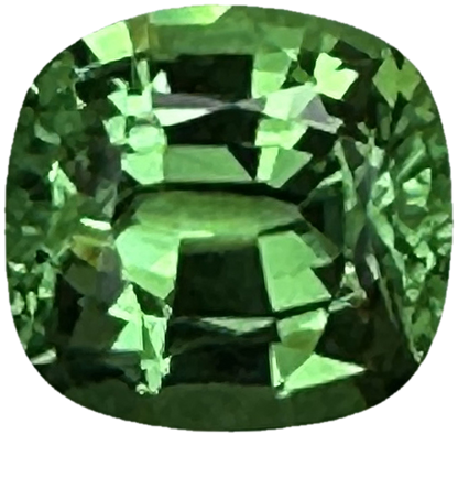 1.93ct Cushion Bright Green Tsavorite