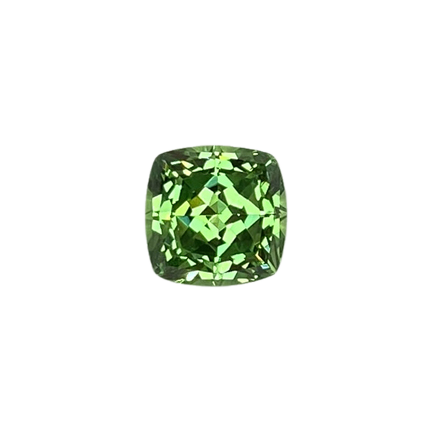 2.32ct Cushion Bright Green Tsavorite