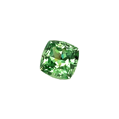 2.32ct Cushion Bright Green Tsavorite