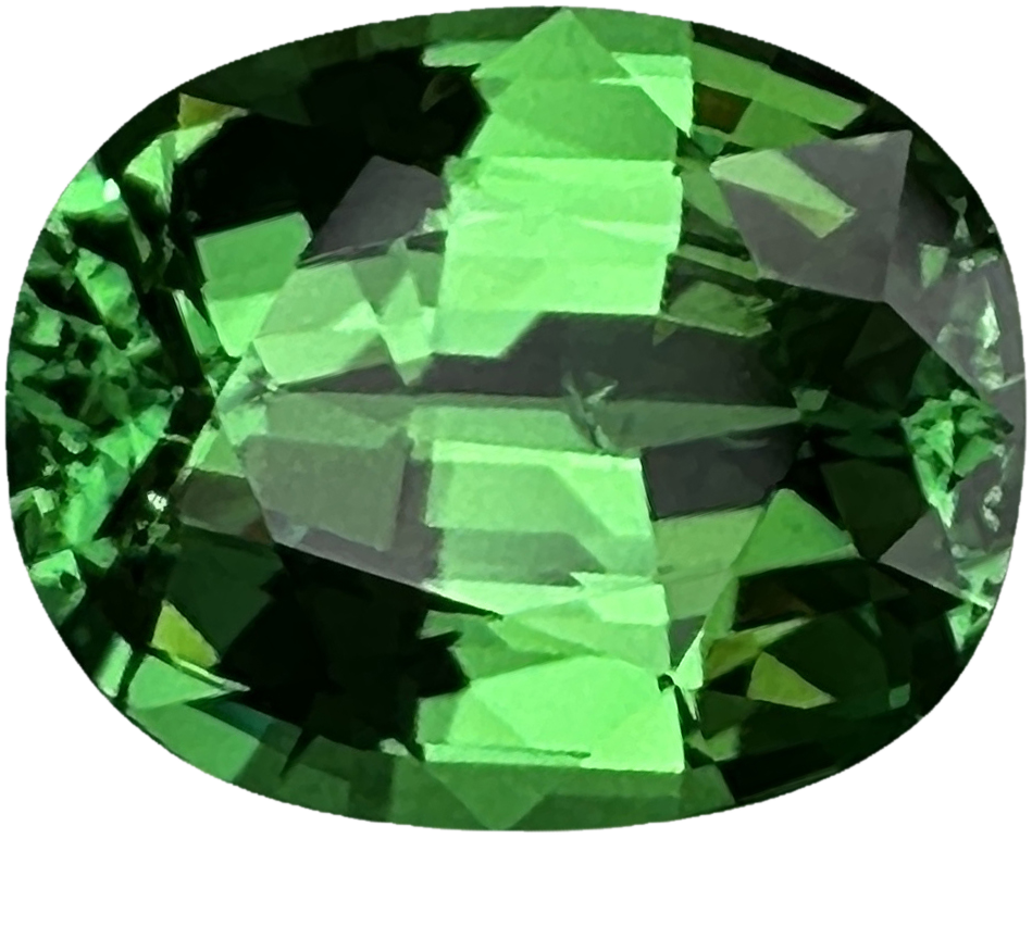 2.05ct Oval Bright Green Tsavorite