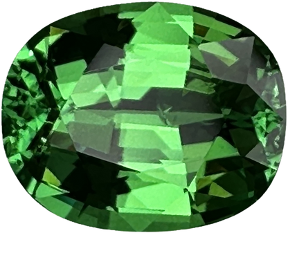 2.05ct Oval Bright Green Tsavorite