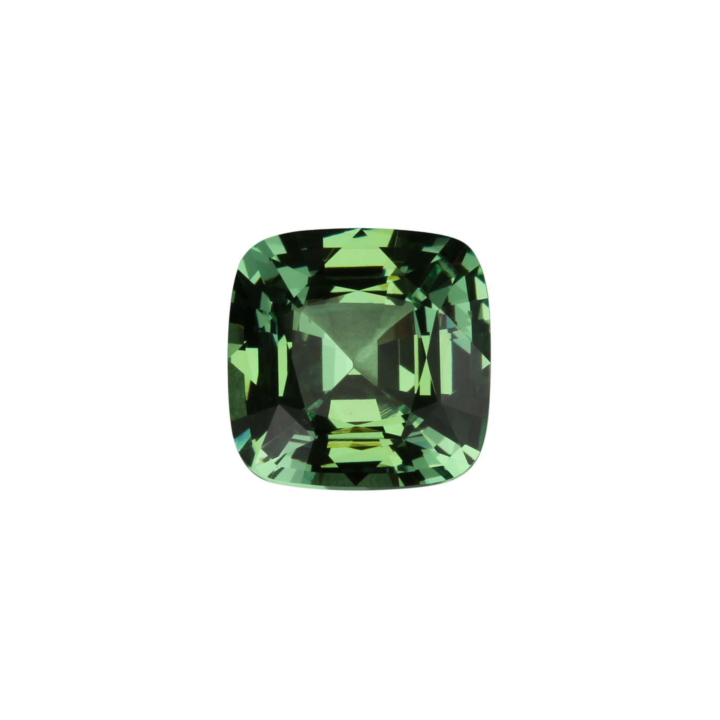 4.69ct Cushion Mint Garnet