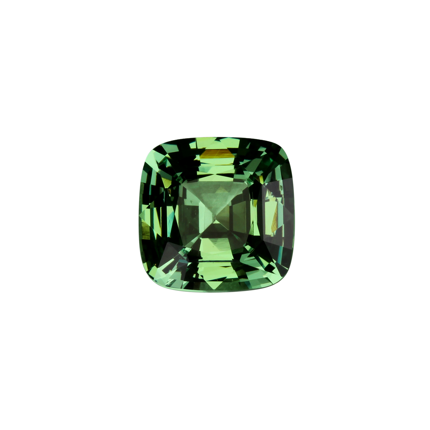 4.69ct Cushion Mint Garnet