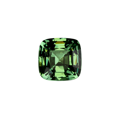 4.69ct Cushion Mint Garnet
