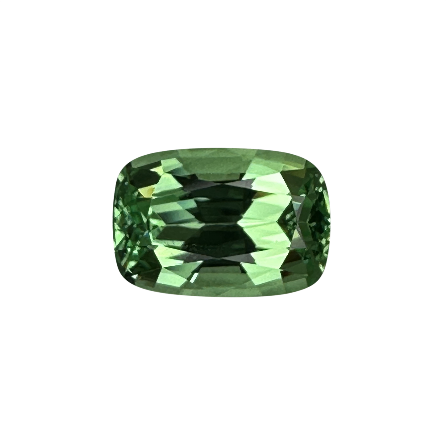 2.04ct Cushion Mint Garnet