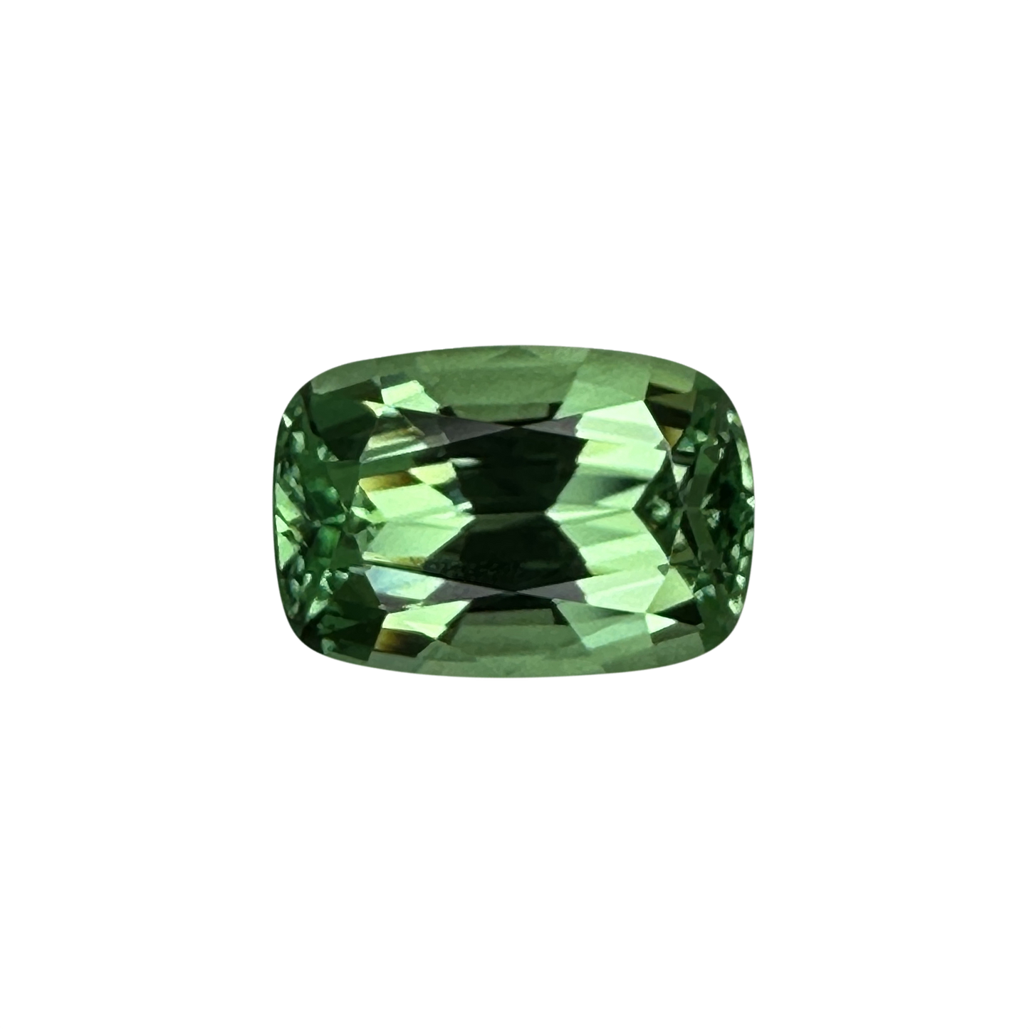 2.04ct Cushion Mint Garnet