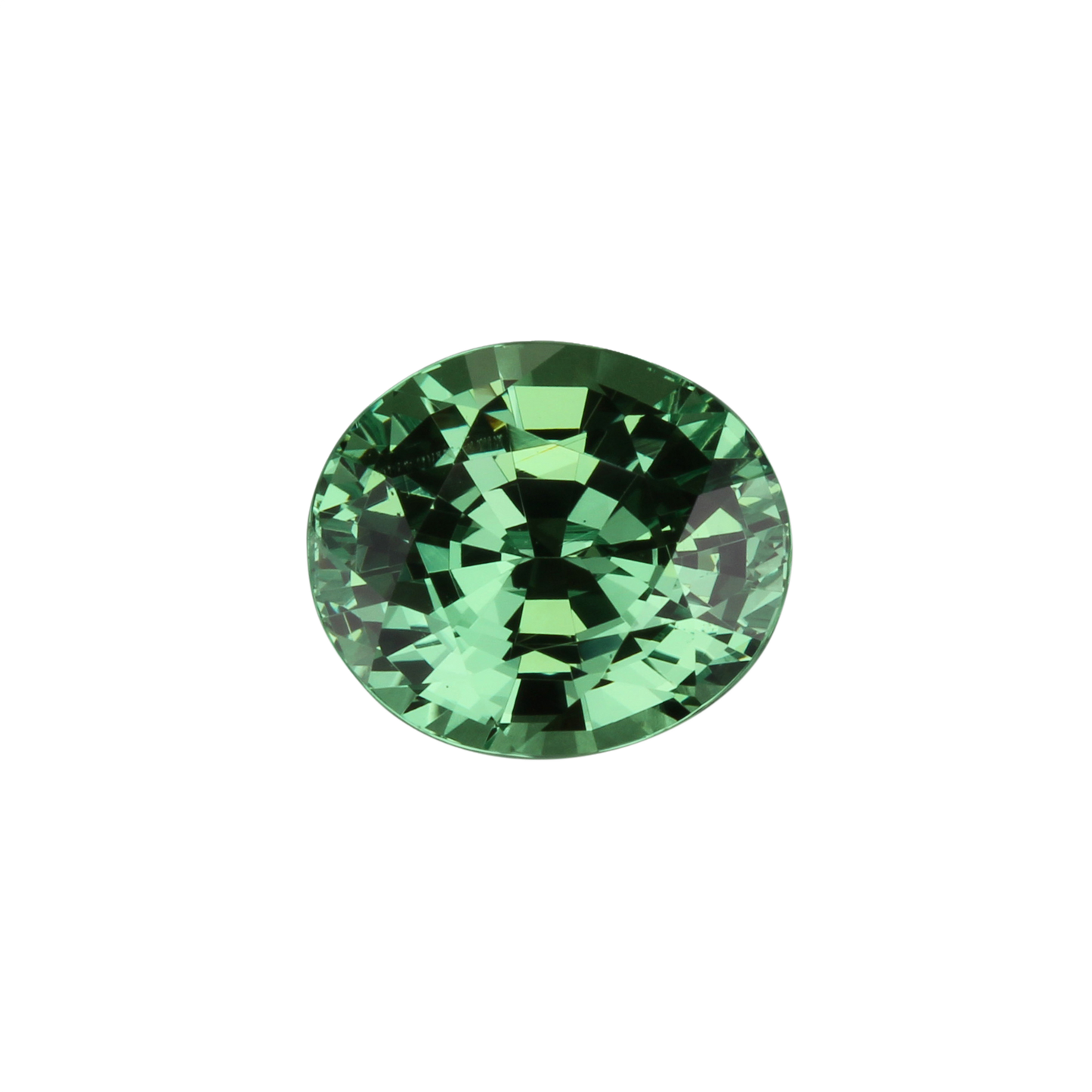 5.73ct Oval Fine Mint Green Tsavorite