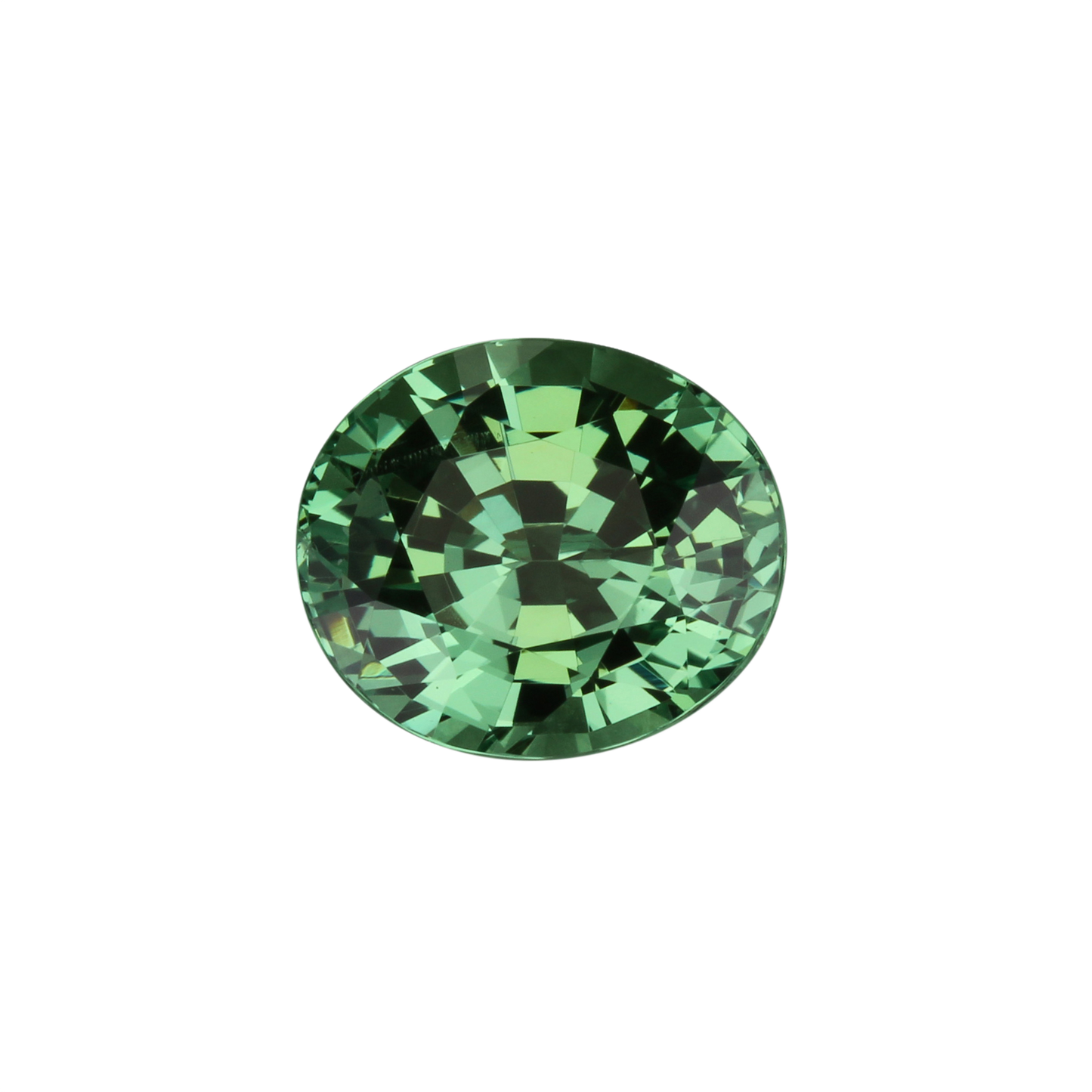 5.73ct Oval Fine Mint Green Tsavorite