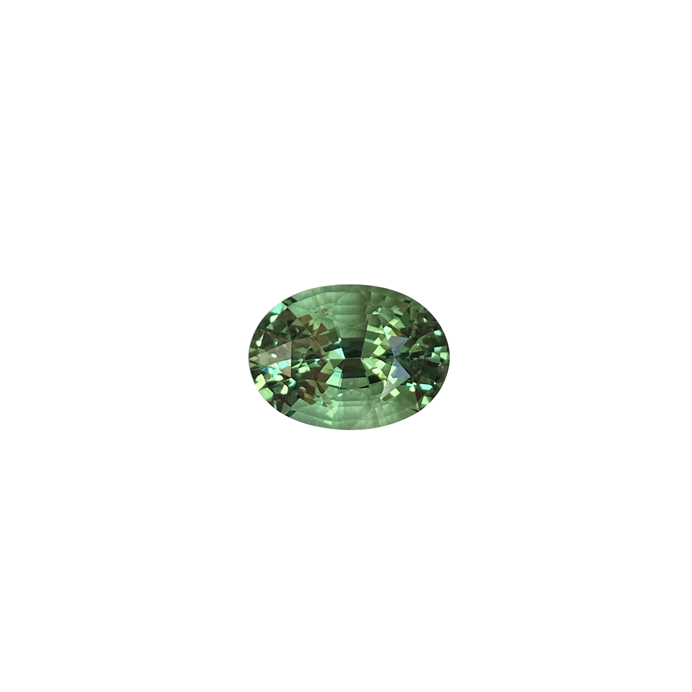 11.41ct Oval Mint Garnet