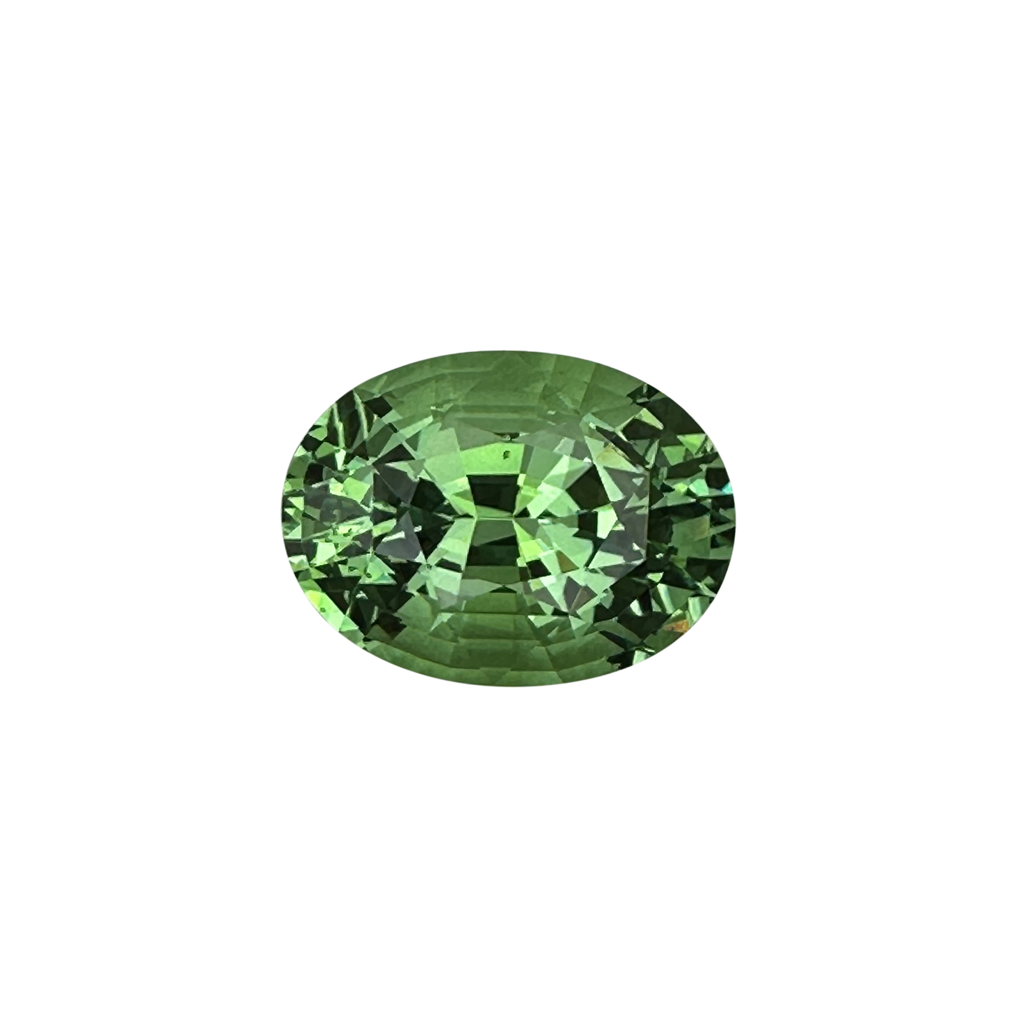 11.41ct Oval Mint Garnet