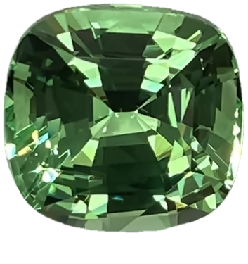 6.03ct Cushion Fine Mint Green Tsavorite