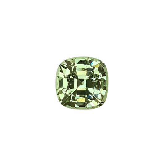 3.09ct Cushion Mint Garnet