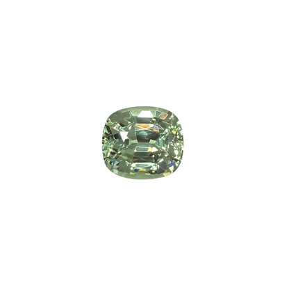 5.69ct Cushion Mint Garnet