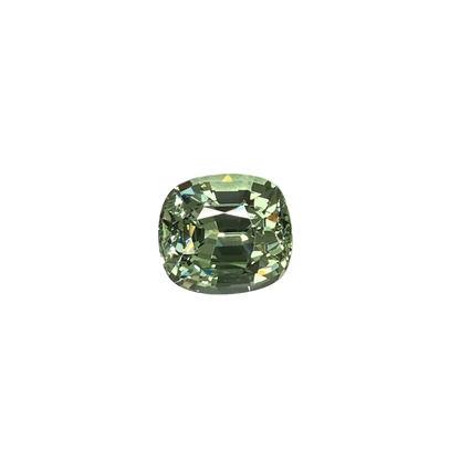 5.69ct Cushion Mint Garnet