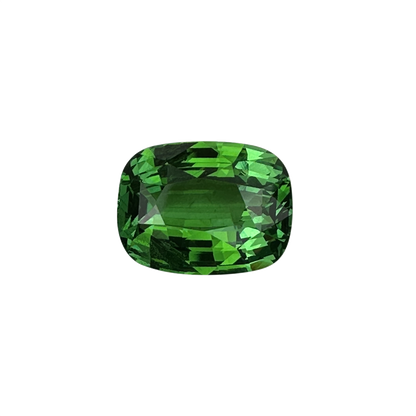 8.15ct Cushion Bright Green Tsavorite