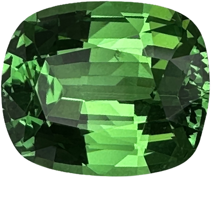 2.16ct Cushion Bright Green Tsavorite