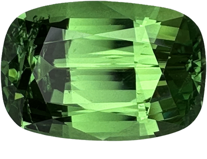 3.13ct Cushion Bright Green Tsavorite