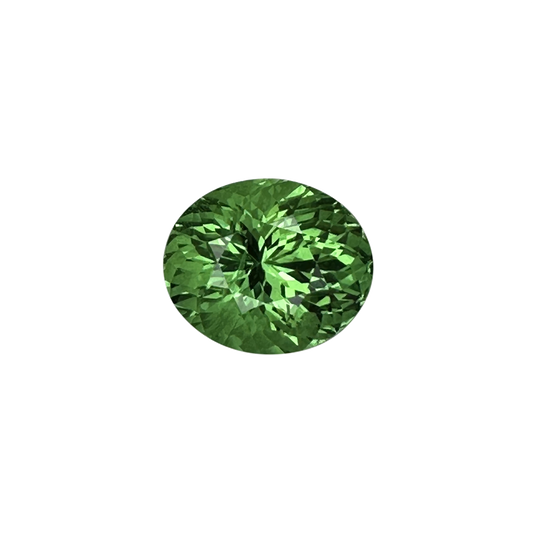 3.07ct Oval Bright Green Tsavorite